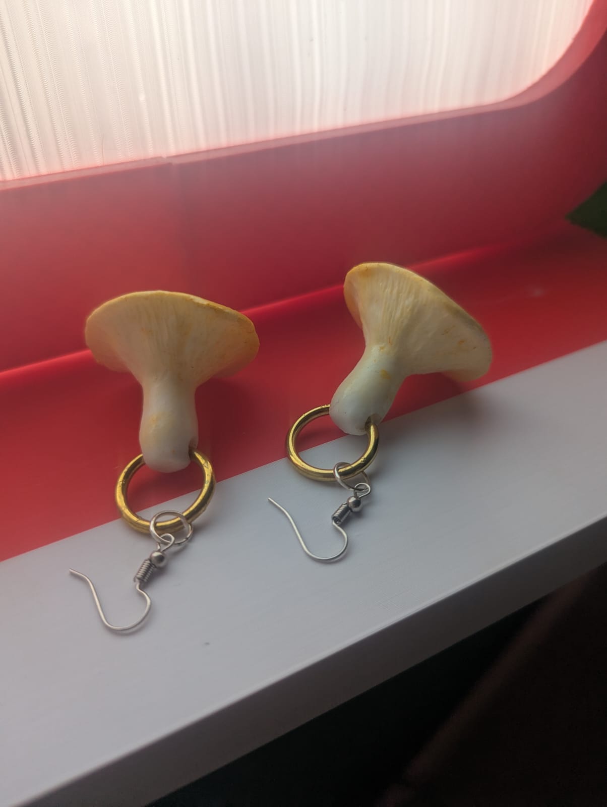 Single Golden Oyster Mushroom